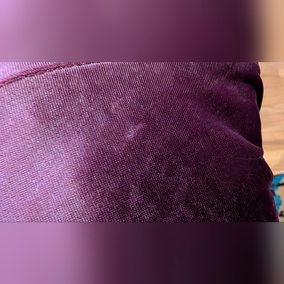 Elegant Velvet Wrap Bodysuit - Pink - Picture 6 of 6